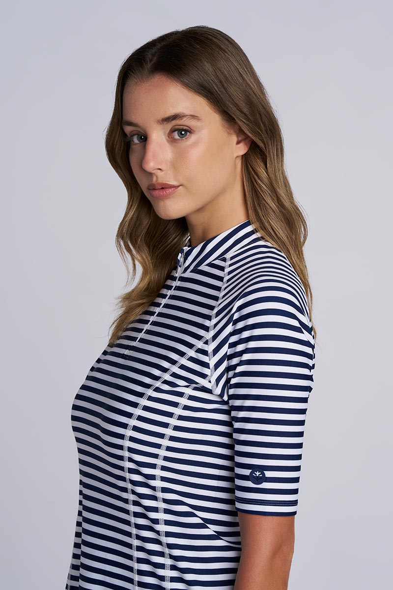 Color_White/Navy Stripe