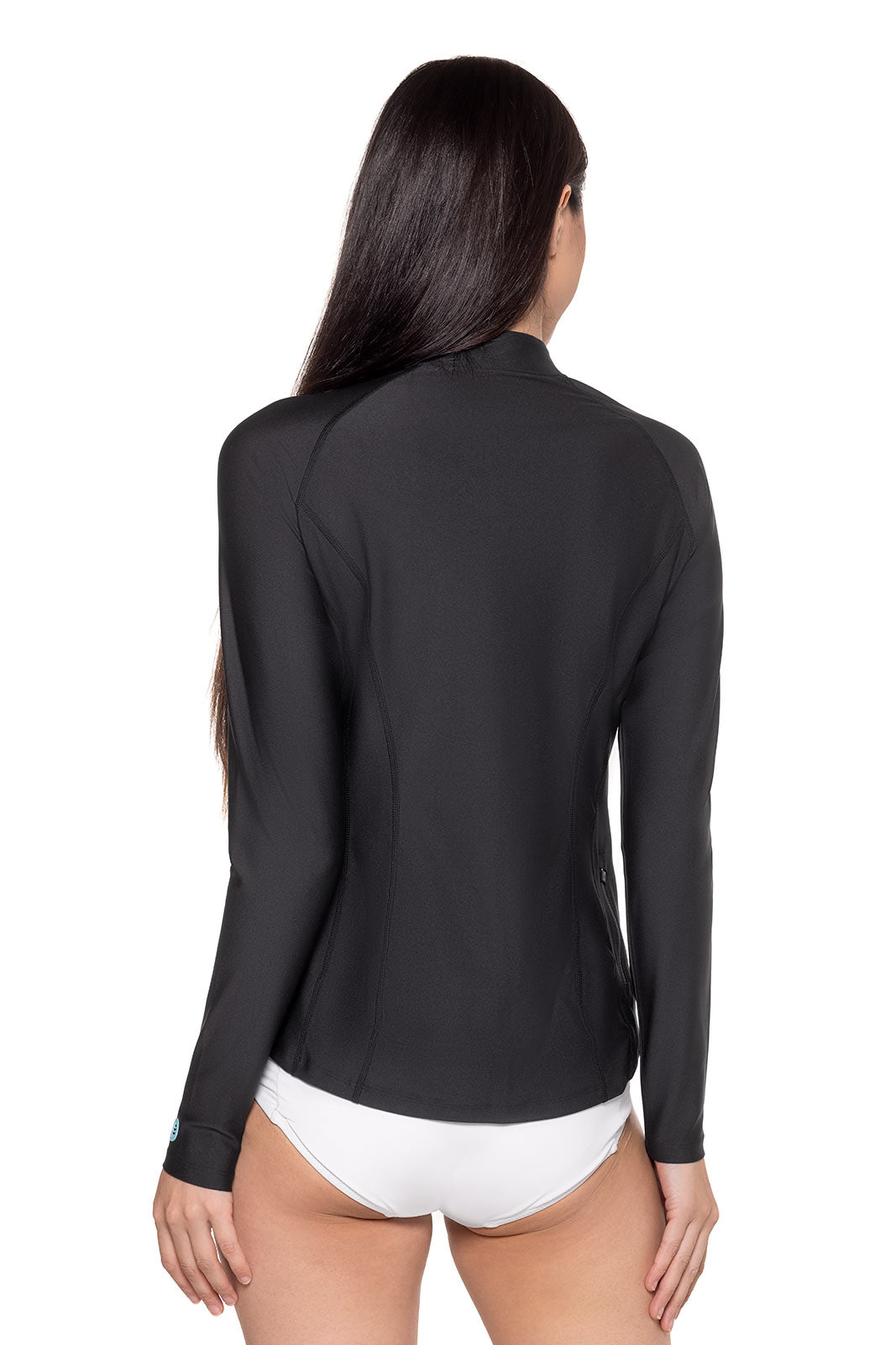 Women's Freestyle Long Sleeve Rash Guard | Black