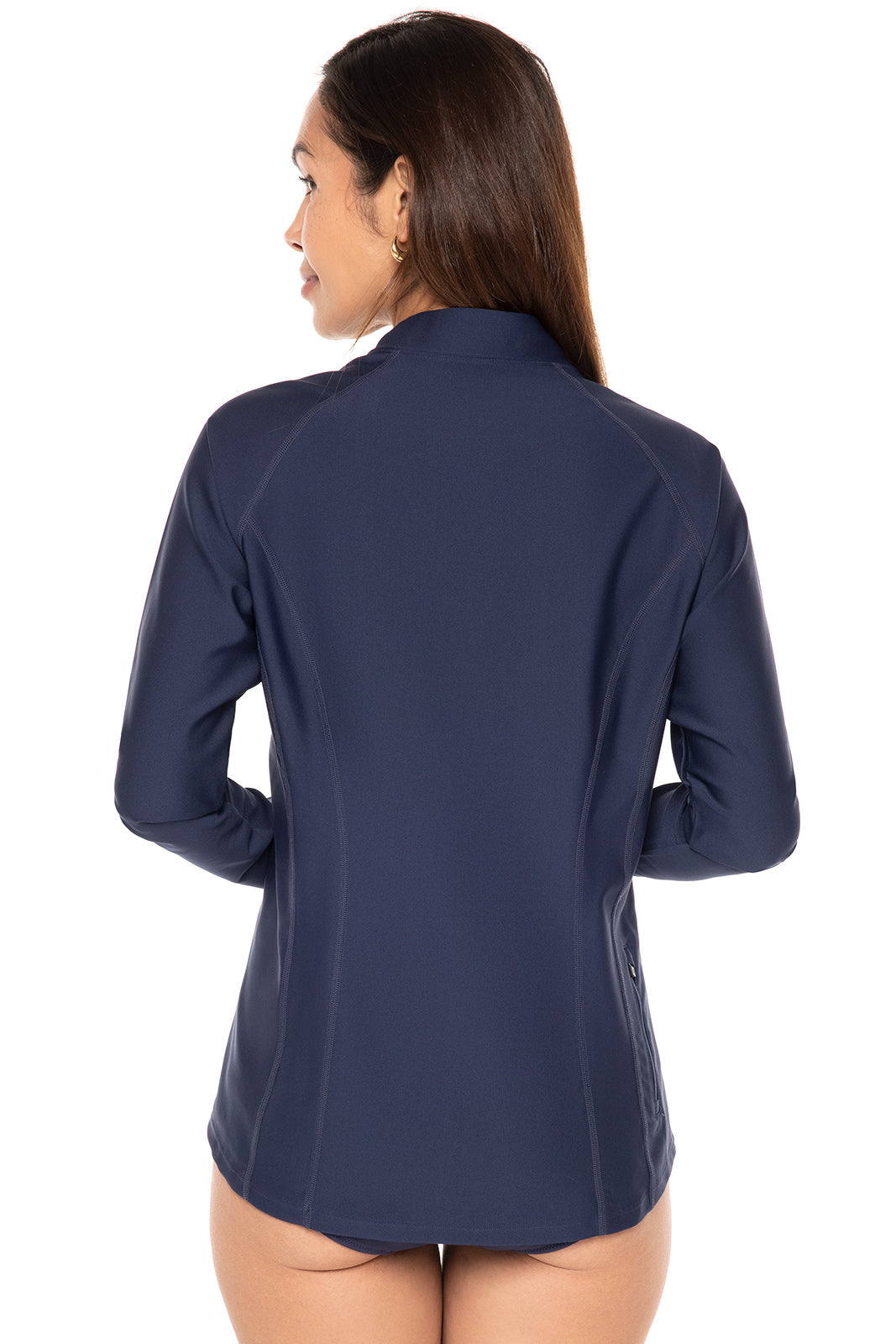 Women's Freestyle Long Sleeve Rash Guard | Navy
