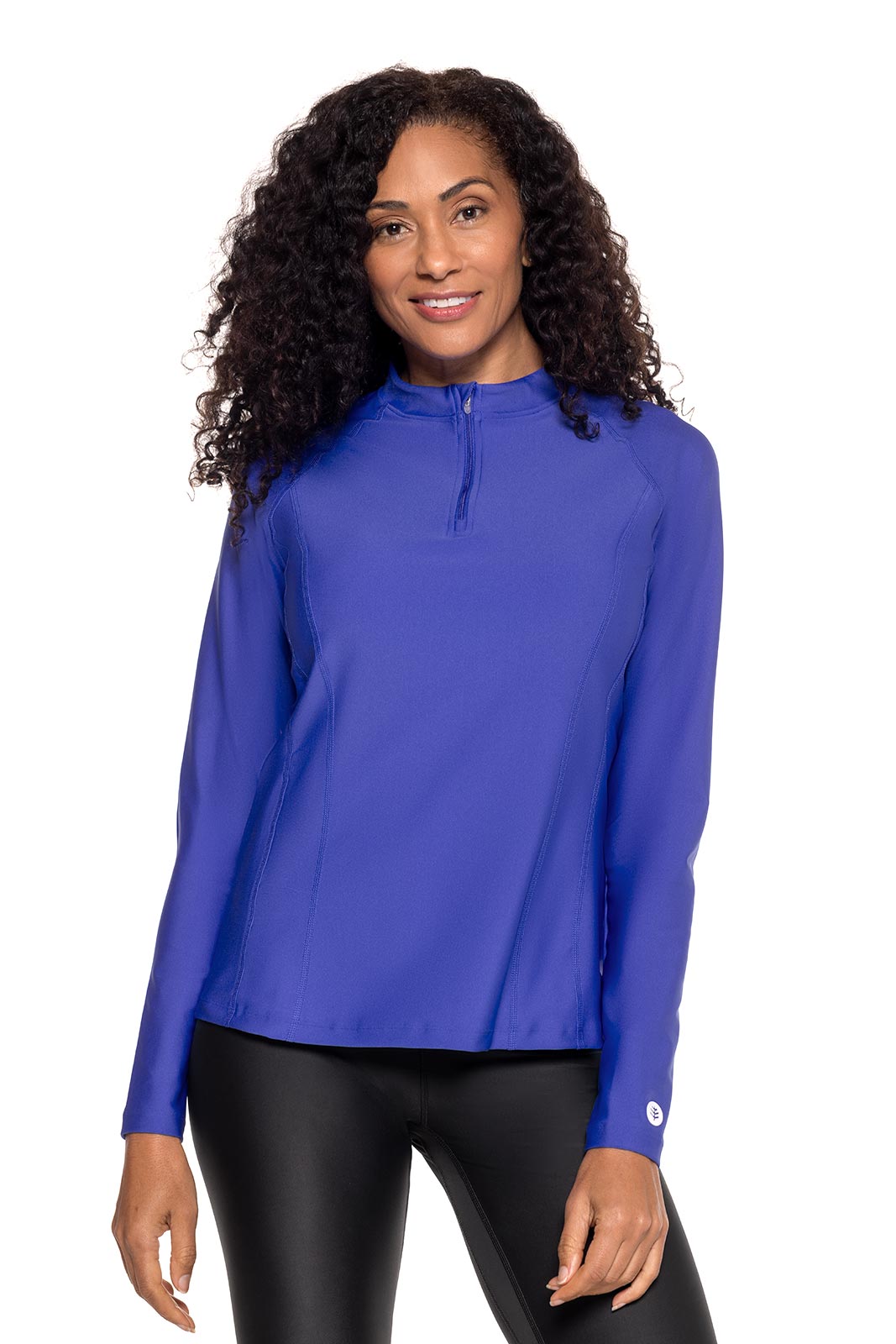 Women's Freestyle Long Sleeve Rash Guard | Baja Blue