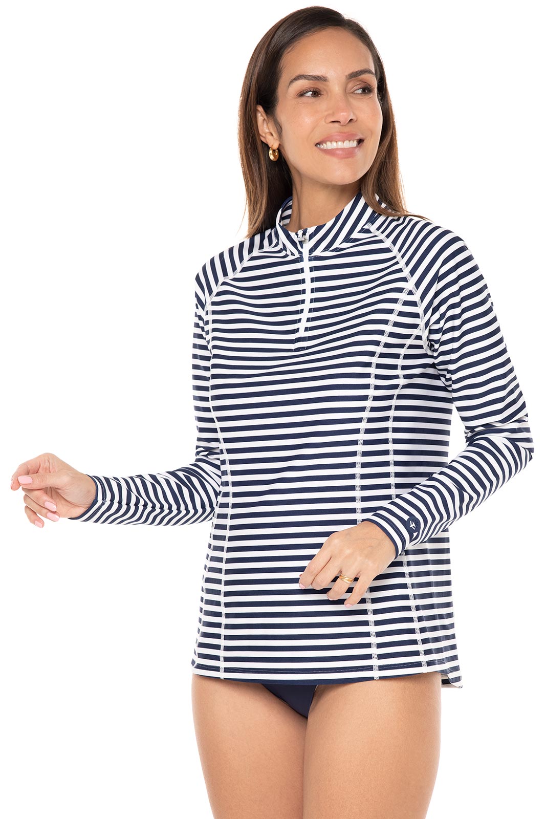 Color_White/Navy Stripe