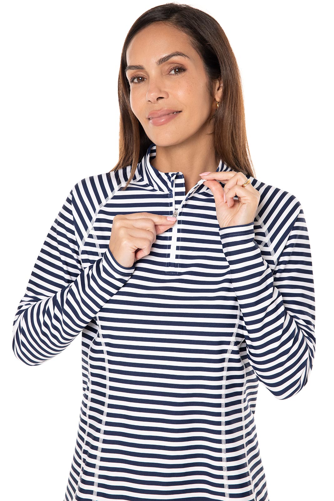 Color_White/Navy Stripe