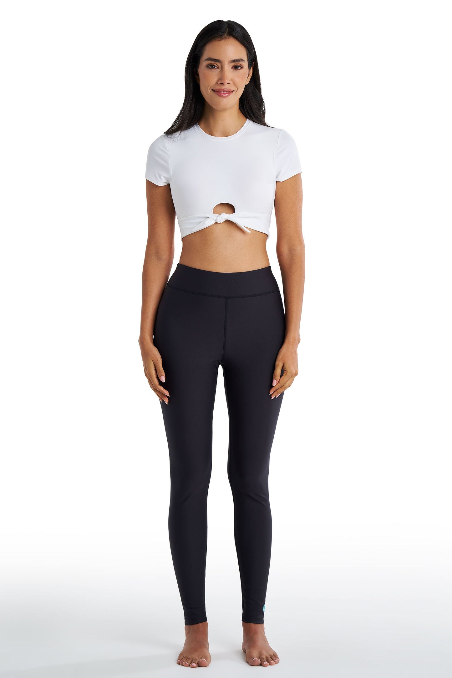 Women's Deep Water Swim Tights | Black