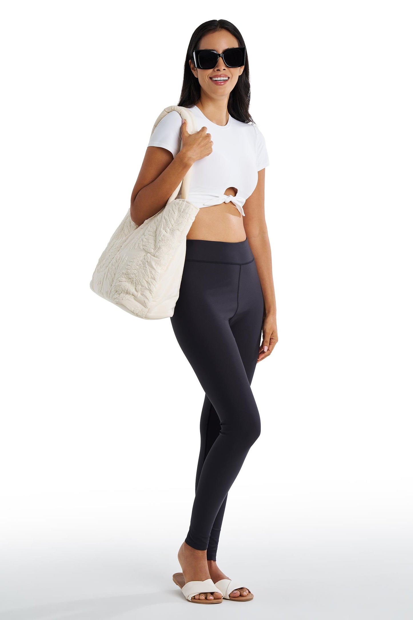 Women's Deep Water Swim Tights | Black