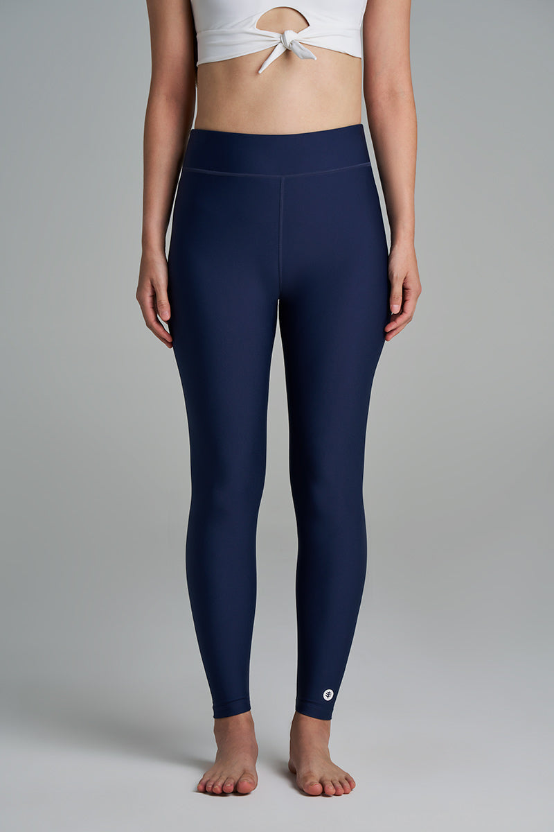 Women's Deep Water Swim Tights | Navy