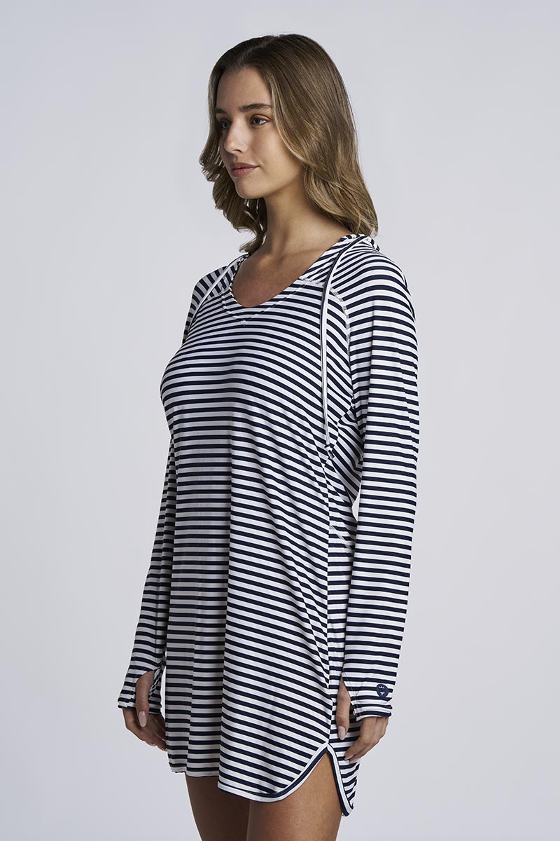 Color_White/Navy Stripe
