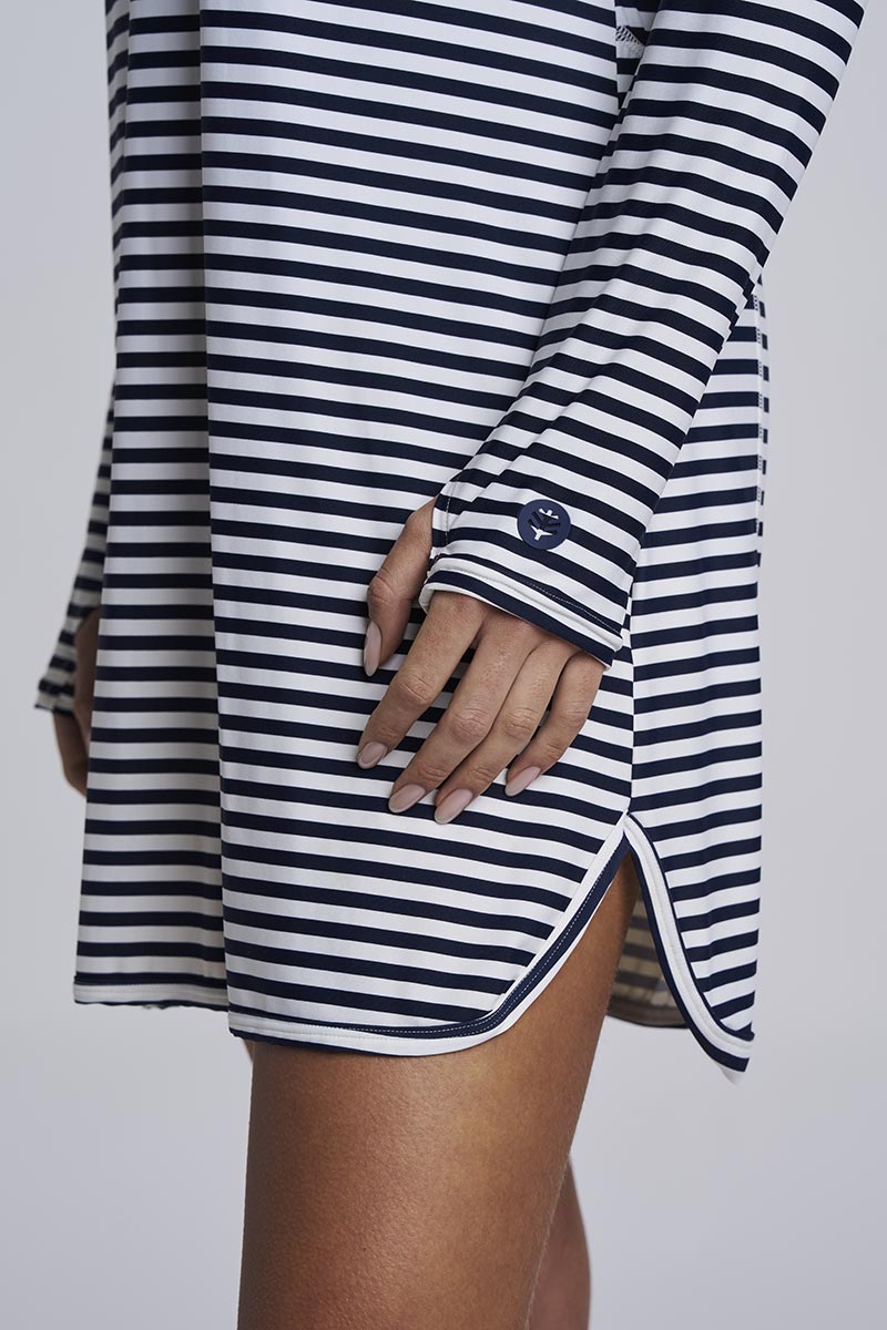 Color_White/Navy Stripe