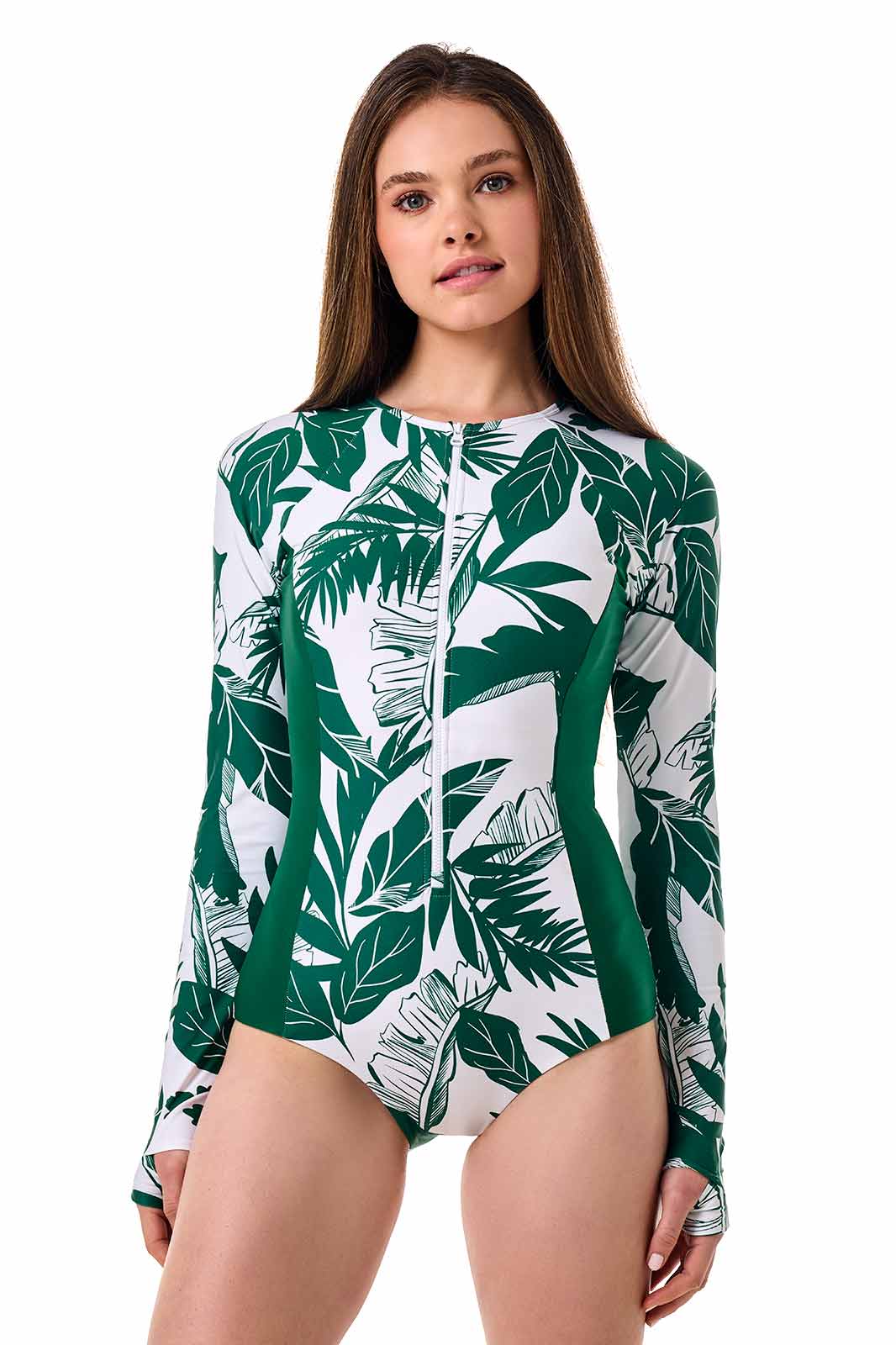 Women's Escalante Long Sleeve Swimsuit | Eden Palm Paradise