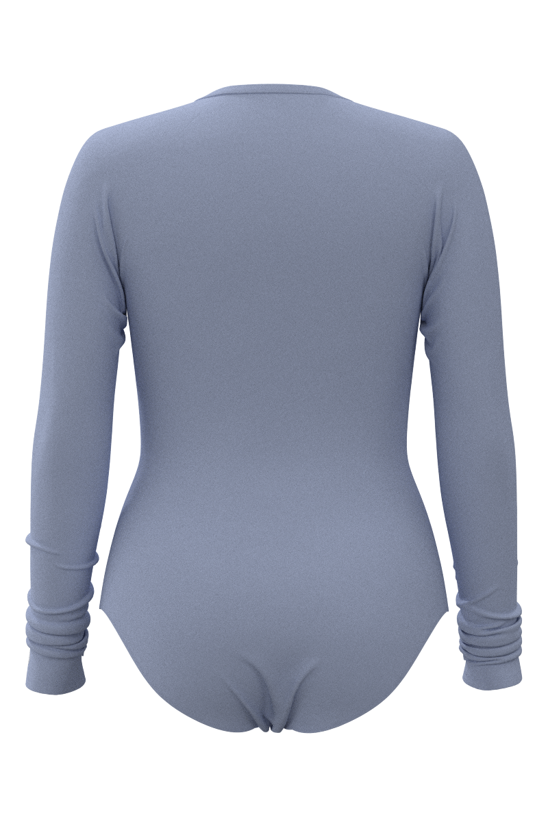 Women's Escalante Long Sleeve Swimsuit | Periwinkle