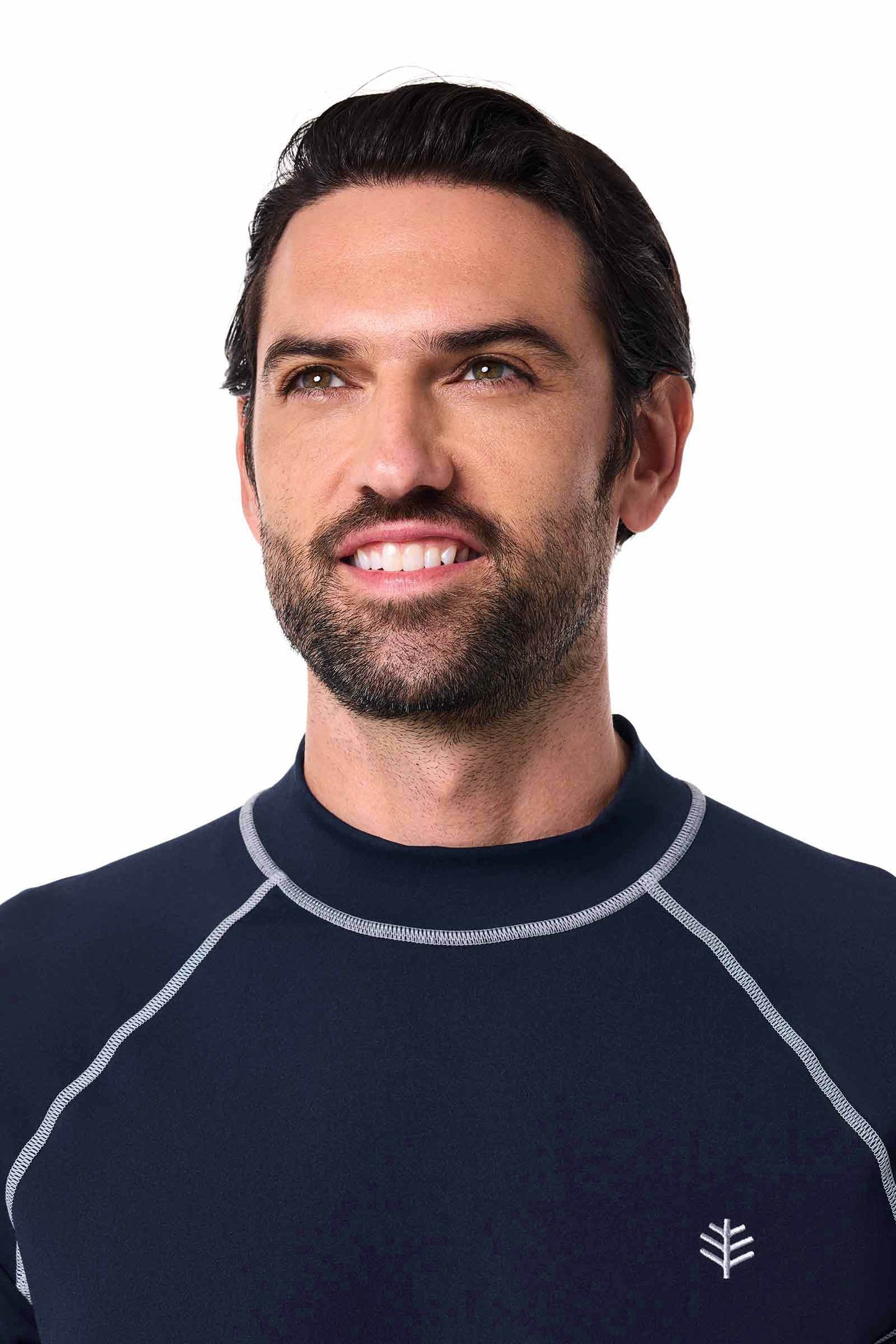 Men's Tulum Short Sleeve Surf Rash Guard | Navy