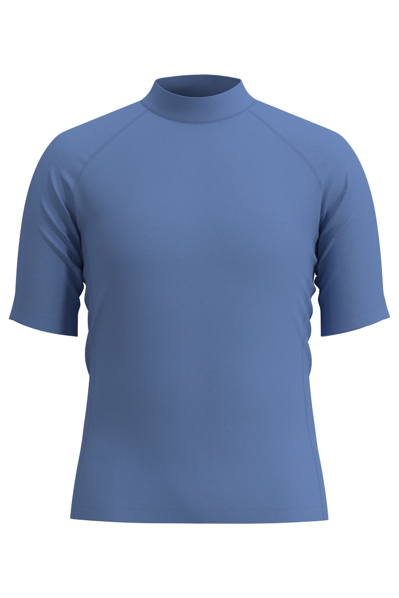 Men's Tulum Short Sleeve Surf Rash Guard | Bluebell