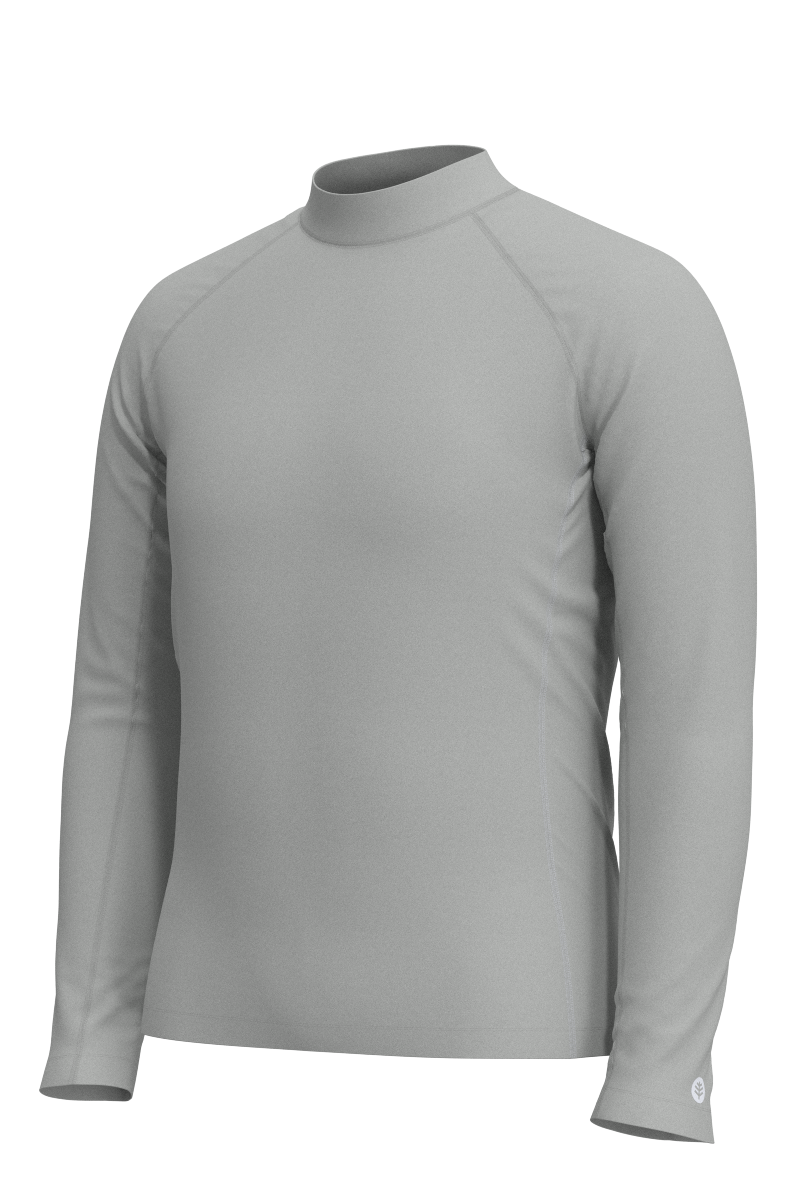 Men's Tulum Long Sleeve Surf Rash Guard | Sleek Grey
