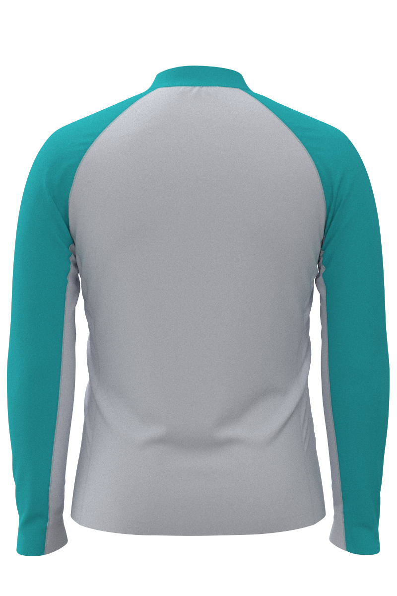 Men's Tulum Long Sleeve Surf Rash Guard | Coolibar Blue