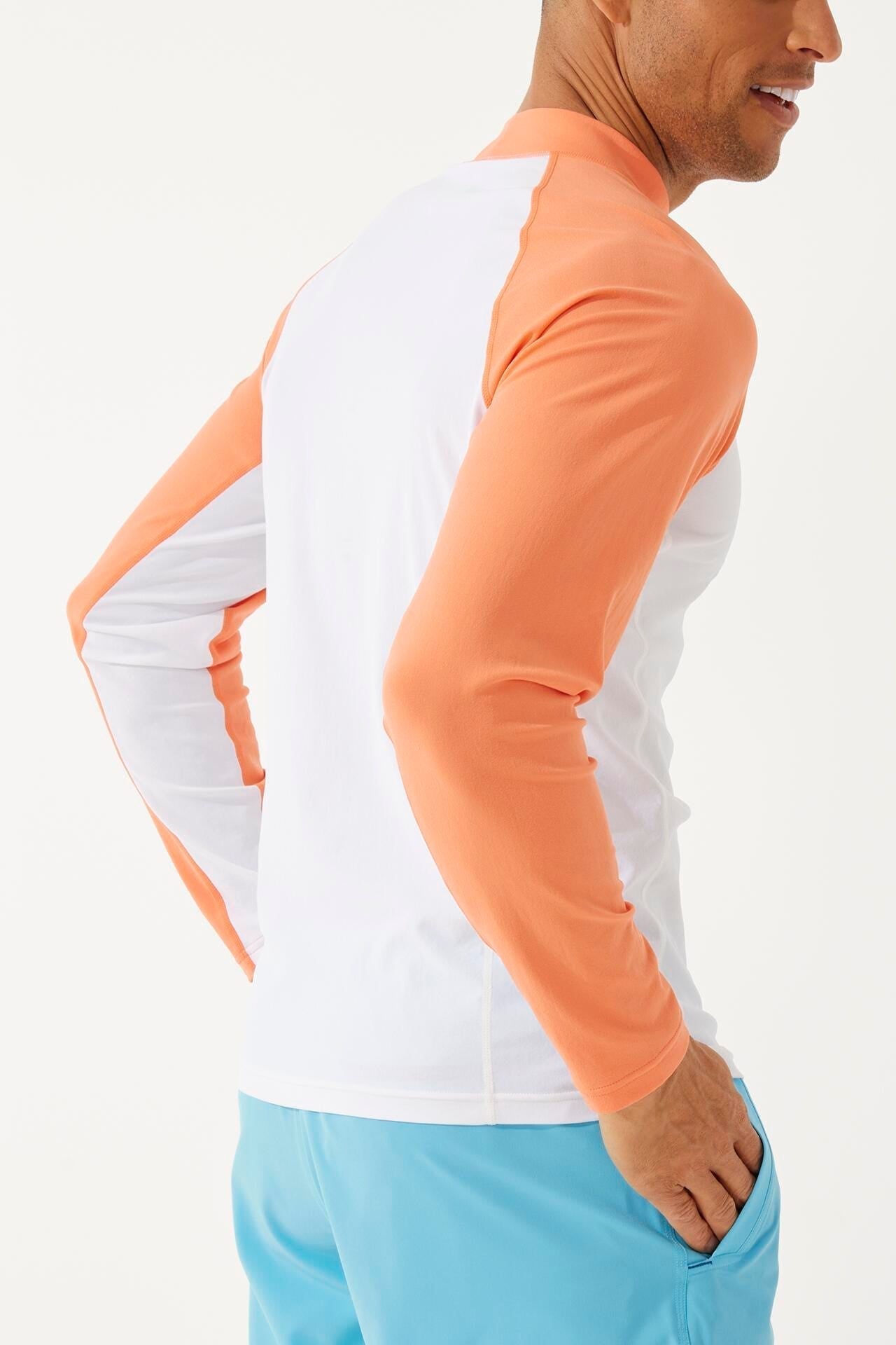 Color_Soft Coral Colorblock