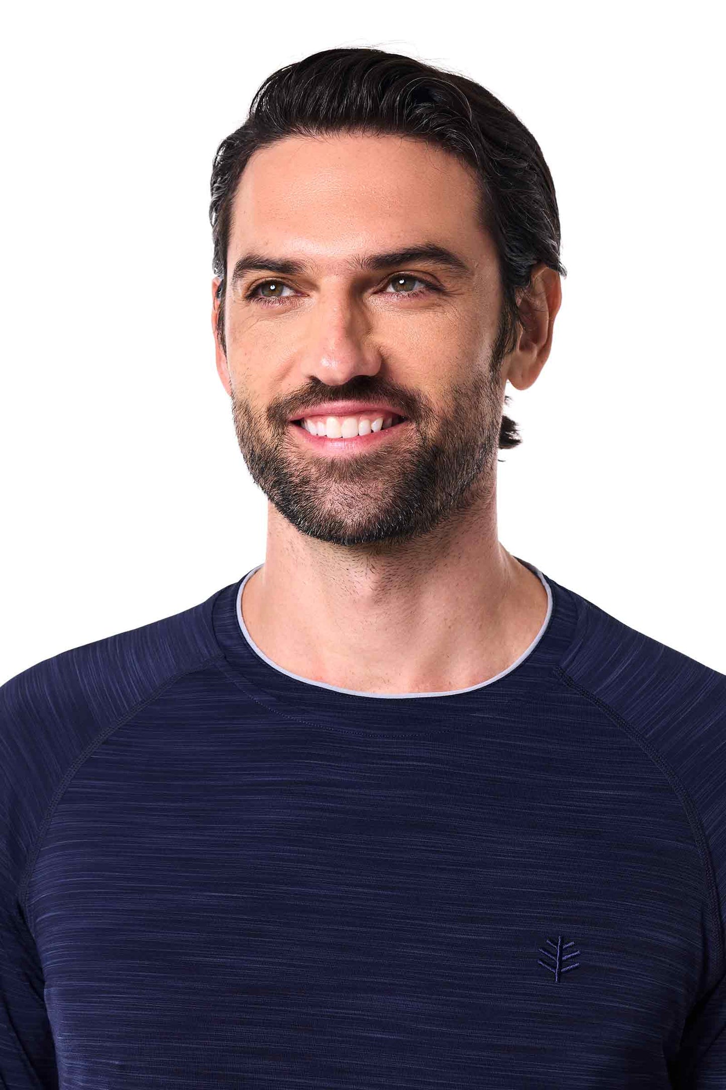 Men's Ultimate Long Sleeve Rash Guard | Navy Line