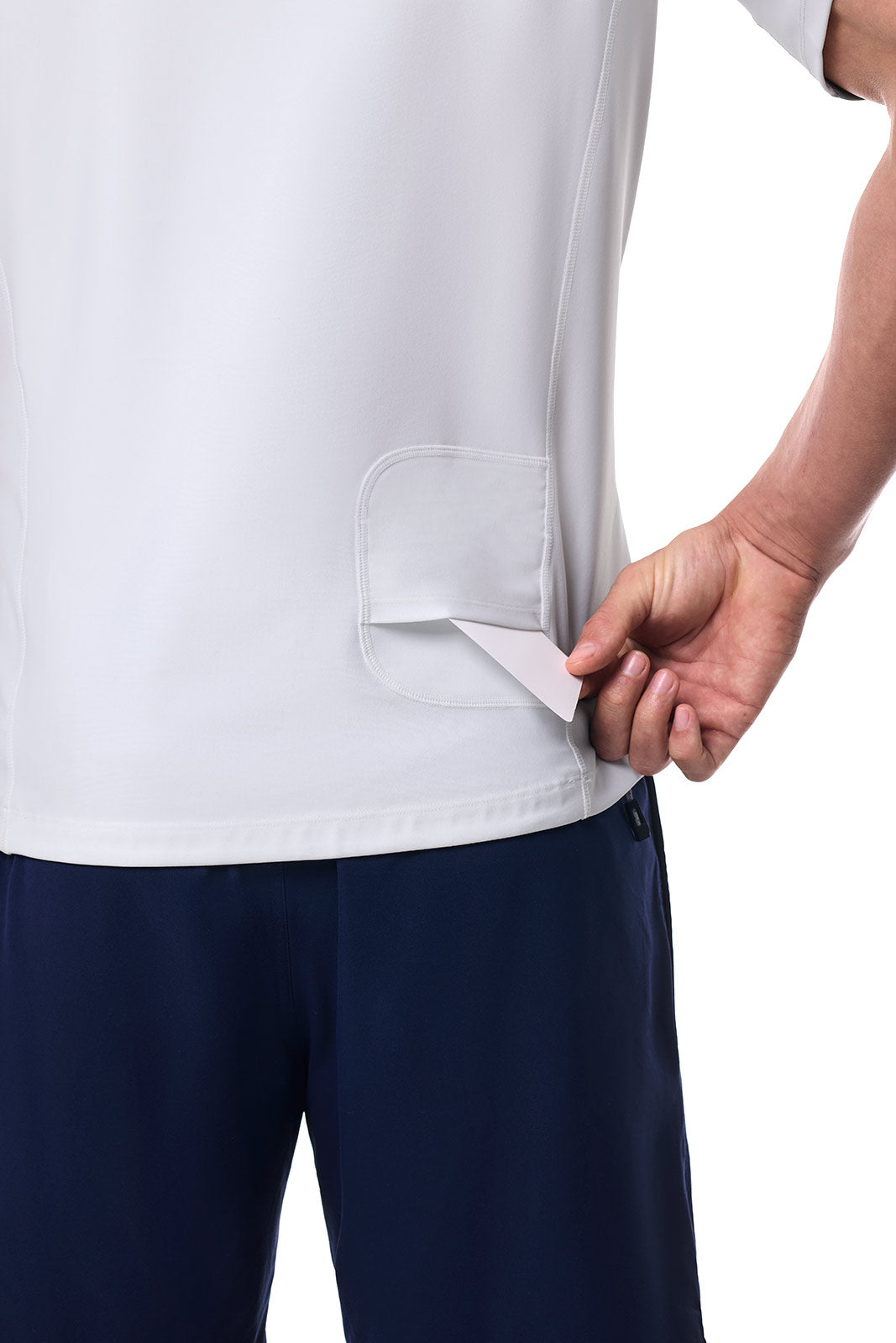 Men's Hightide Short Sleeve Swim Shirt | Colorblock Slate