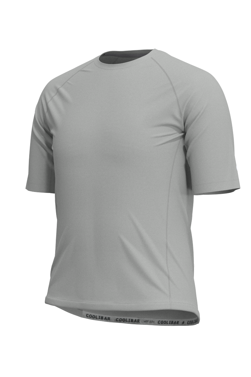 Men's Hightide Short Sleeve Swim Shirt | Sleek Grey