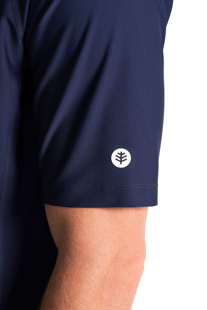 Men's Hightide Short Sleeve Swim Shirt | Navy