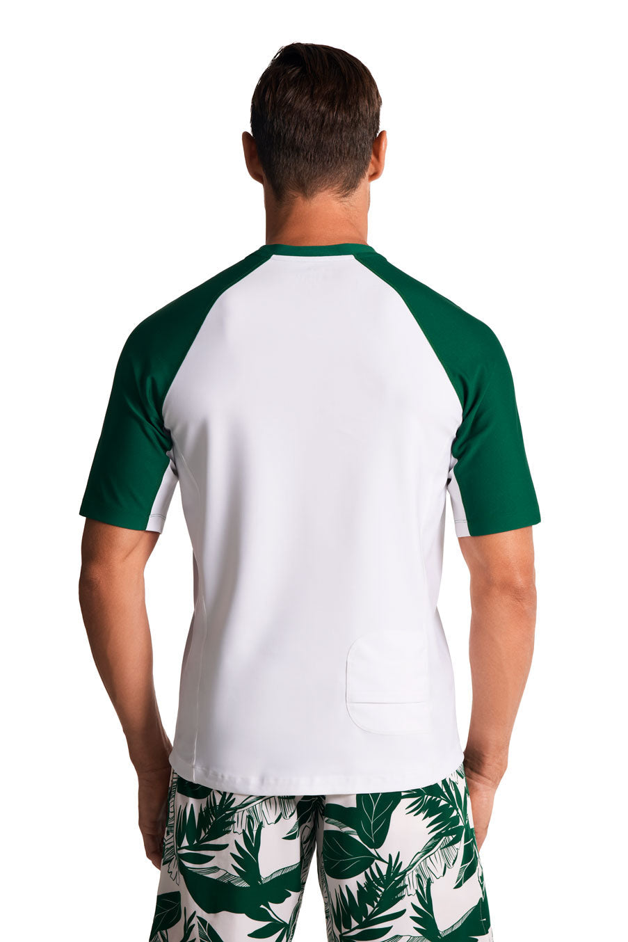 Men's Hightide Short Sleeve Swim Shirt | Eden Colorblock