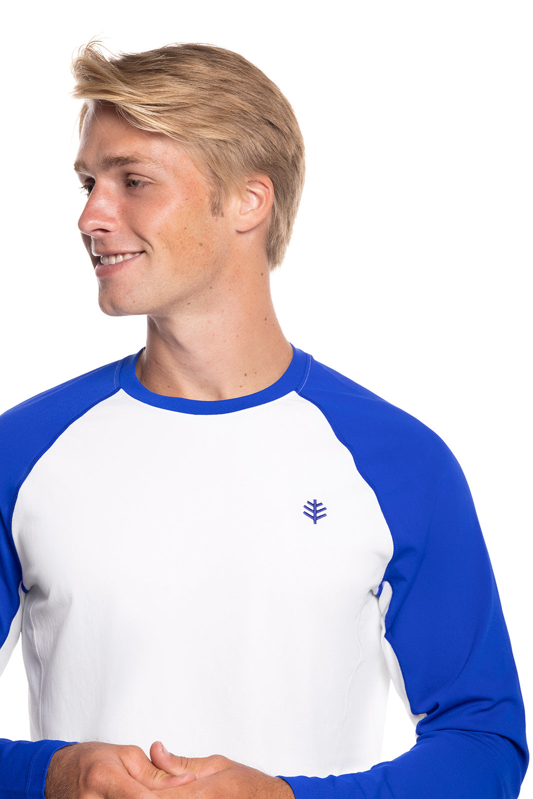 Color_White/Cobalt Colorblock