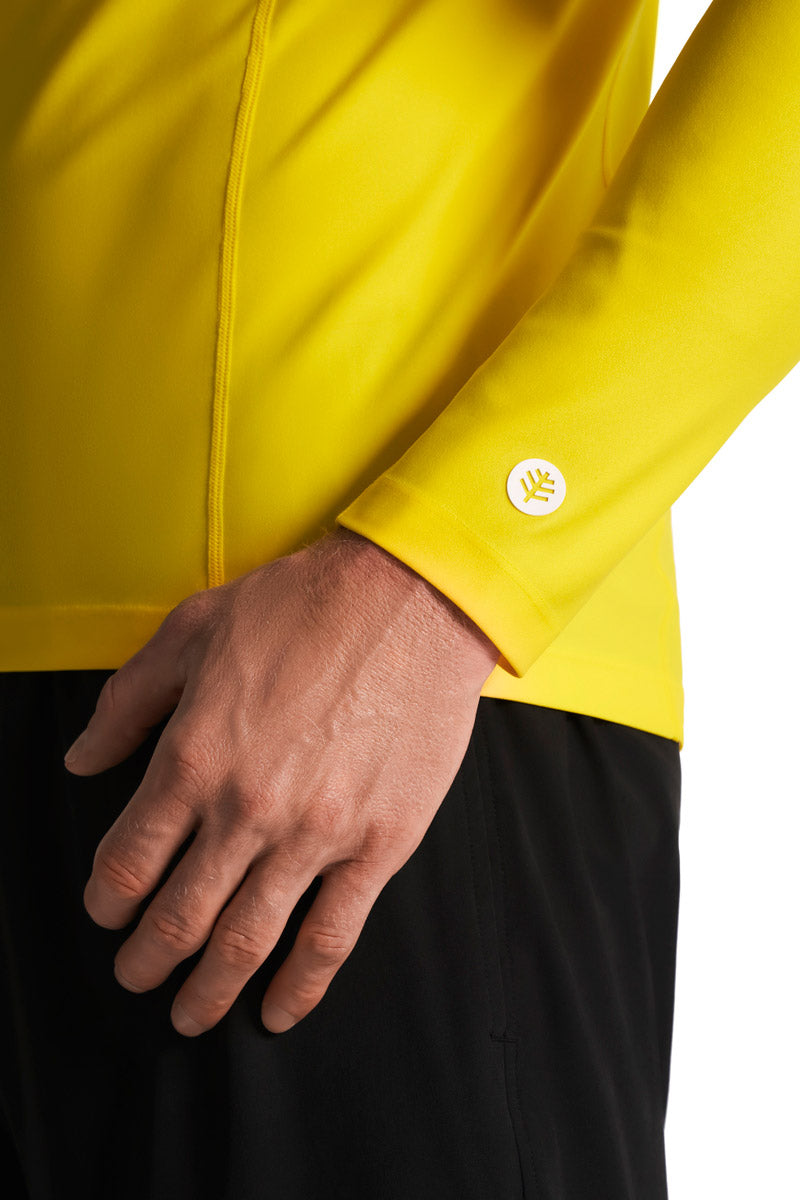 Men's Hightide Long Sleeve Swim Shirt | Nautical Yellow