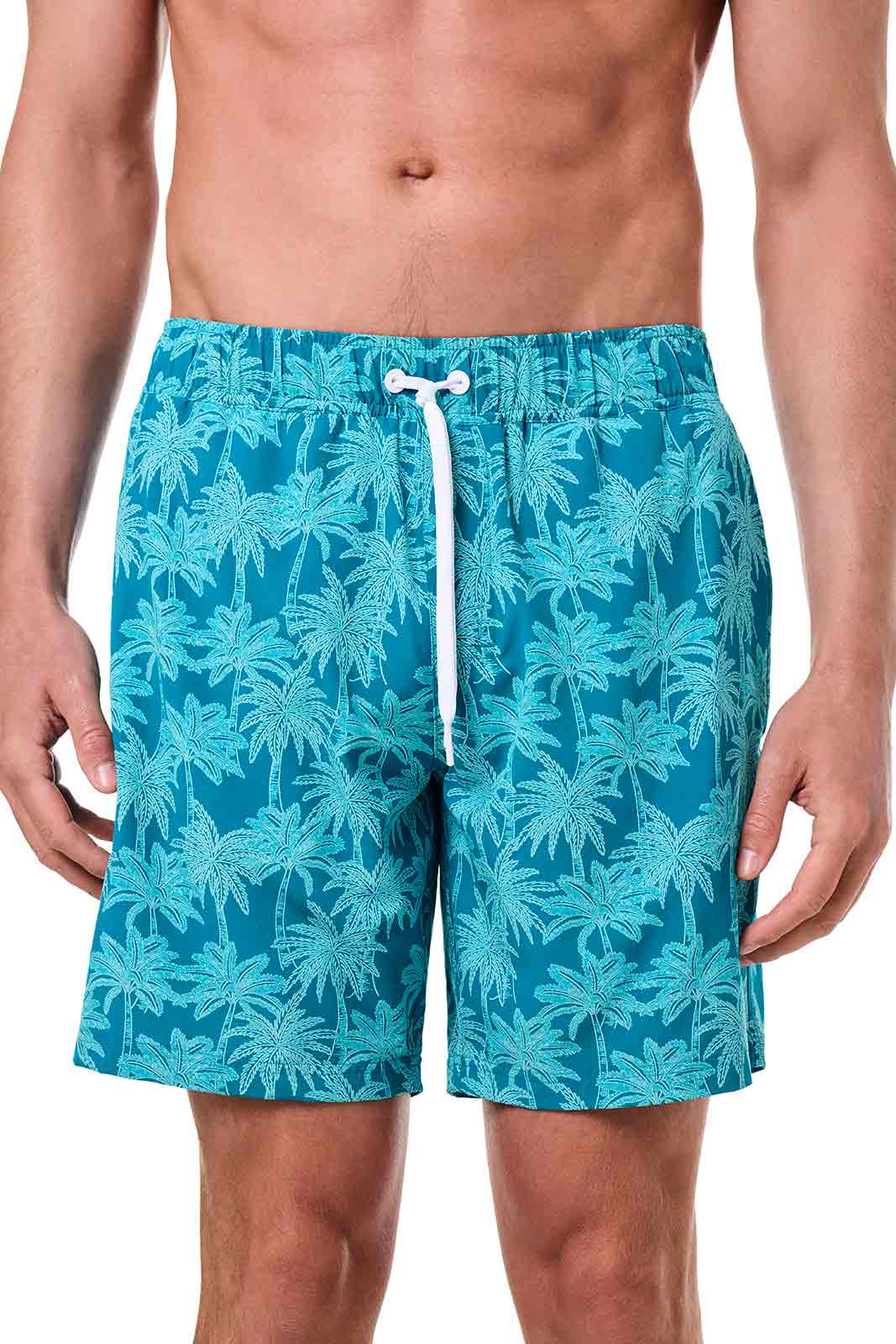 Color_Tahitian Teal Swaying Palms