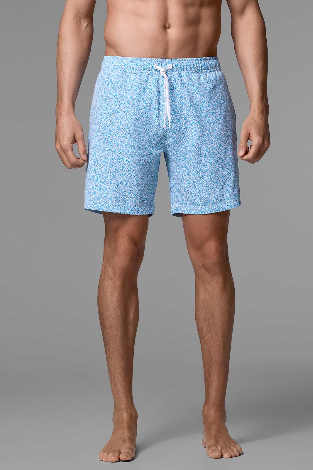 Men's Kahuna Swimming Shorts | Malibu Blue Shell We