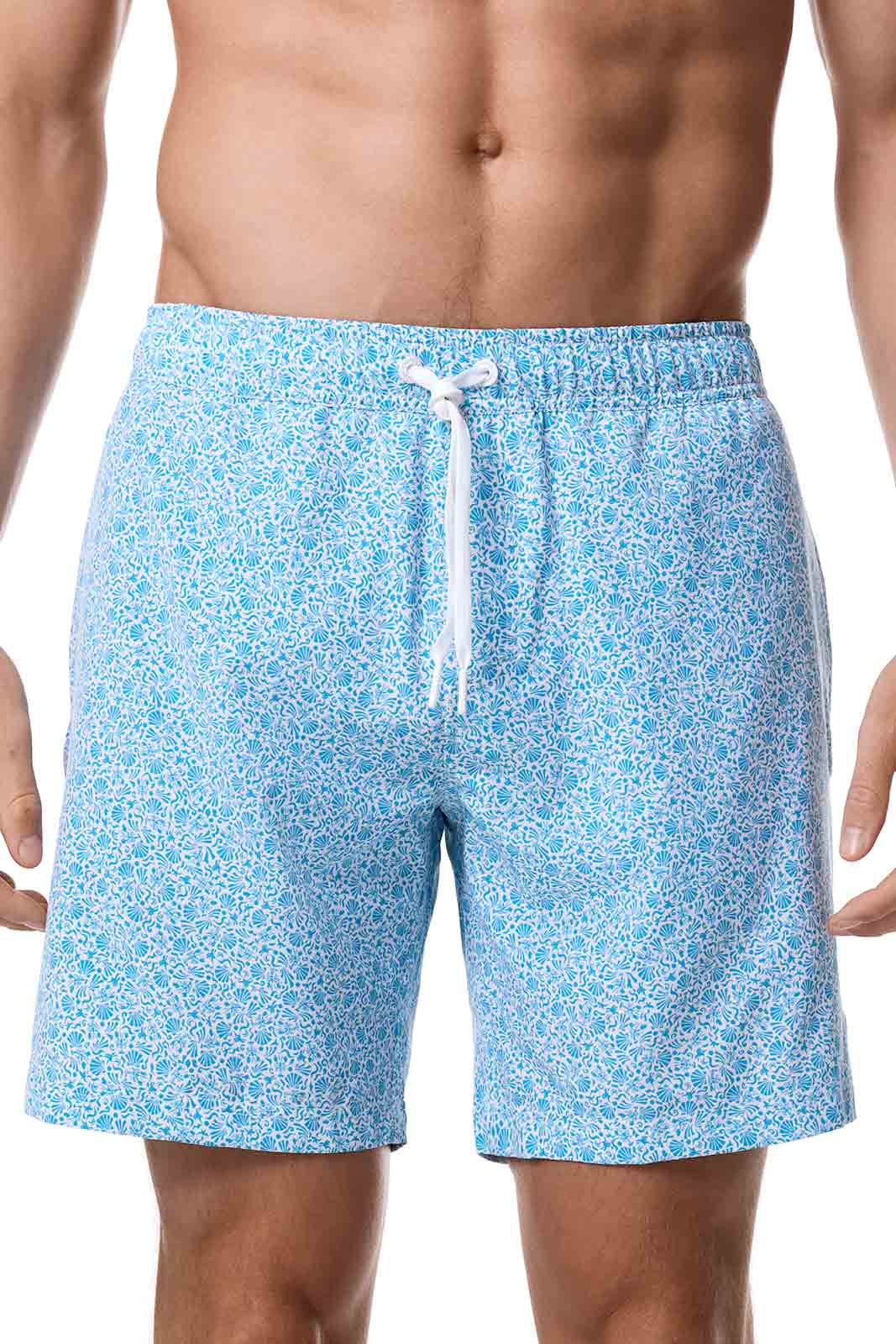 Men's Kahuna Swimming Shorts | Malibu Blue Shell We