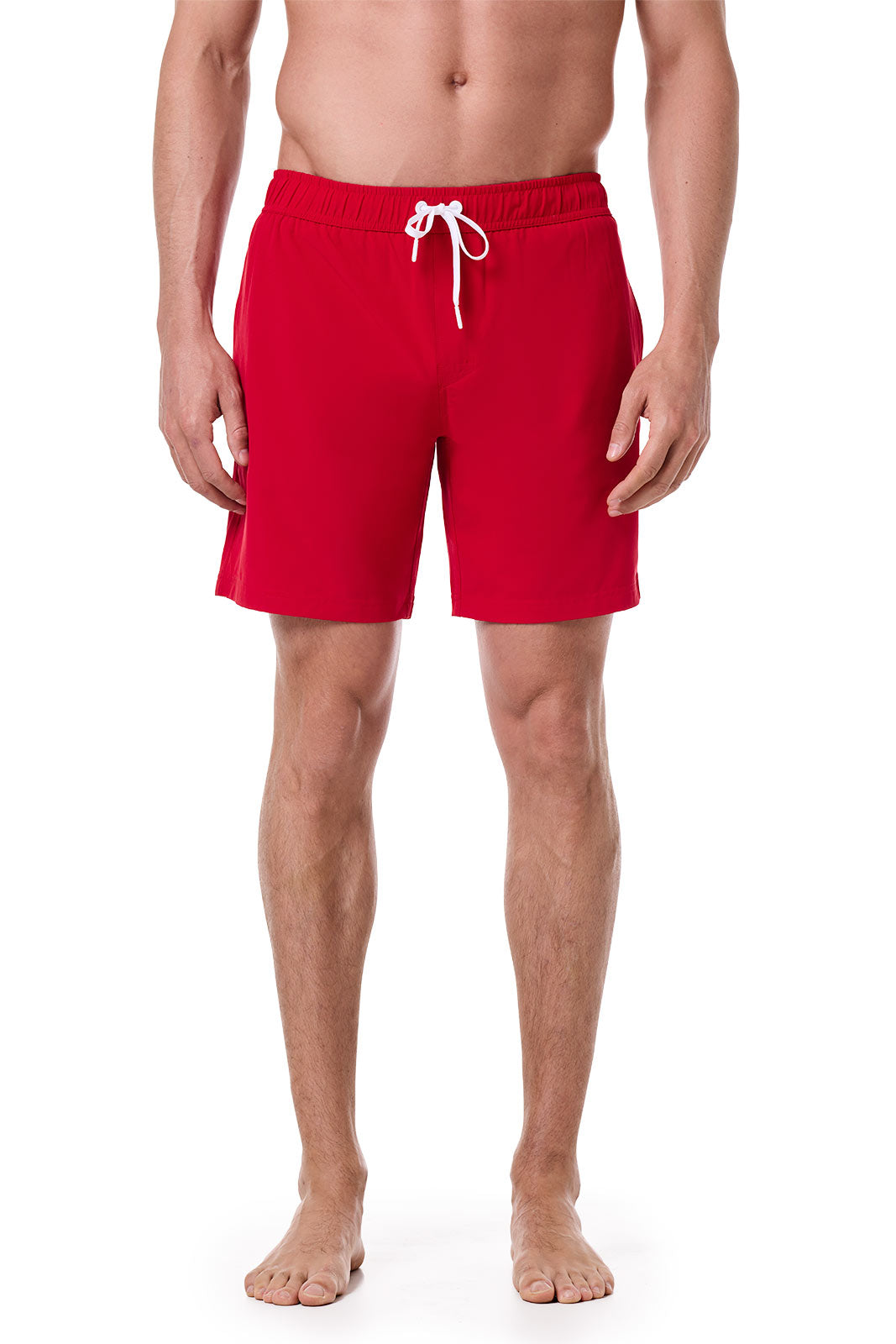 Men's Kahuna Swimming Shorts | Cherry