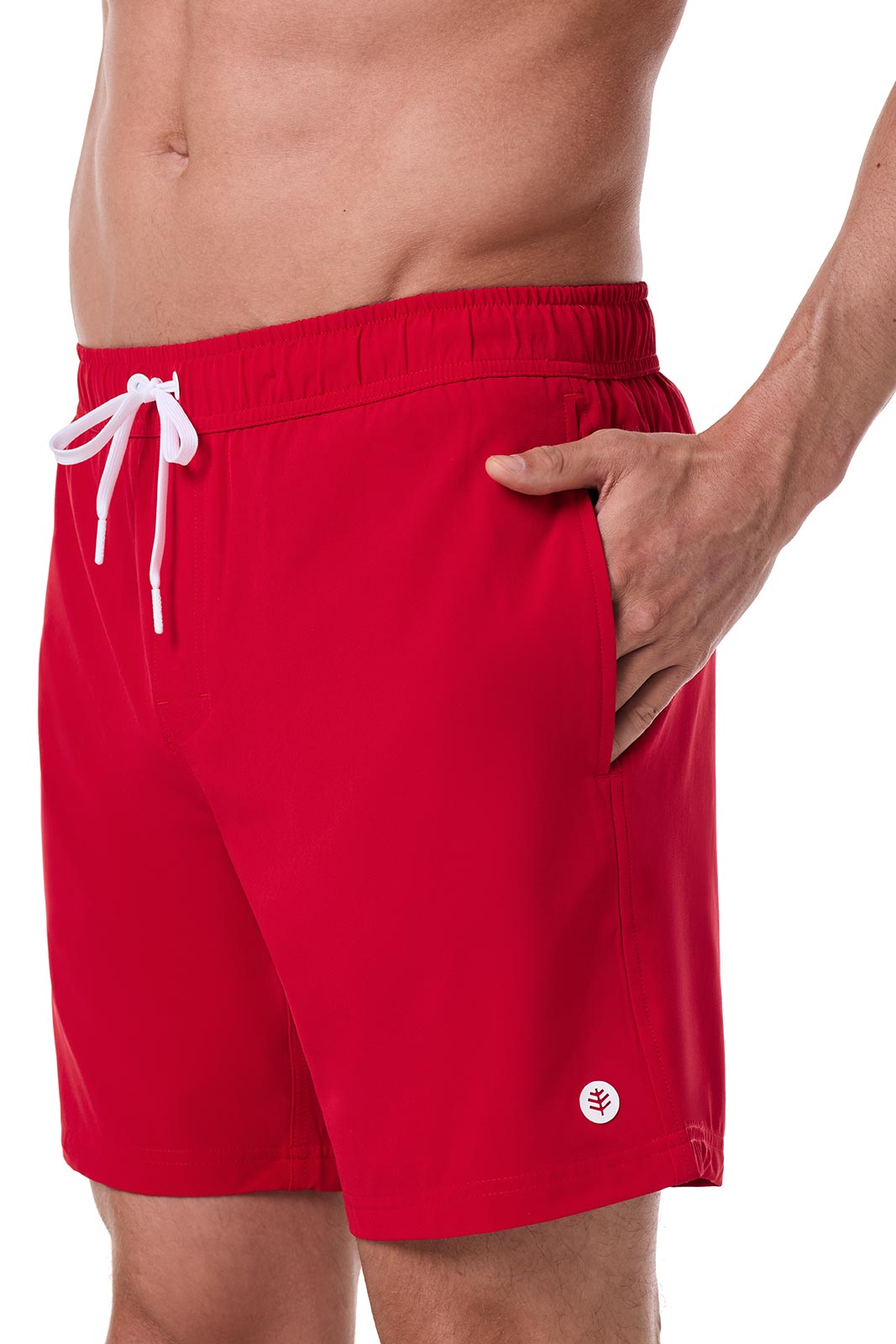 Men's Kahuna Swimming Shorts | Cherry