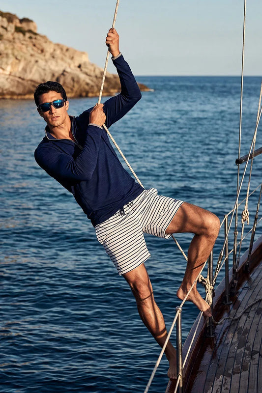 Color_White/Navy Stripe