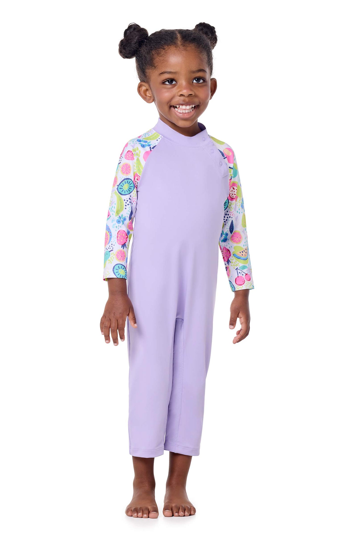 Kid's Beach One-Piece Swimsuit | Lavendula Colorblock