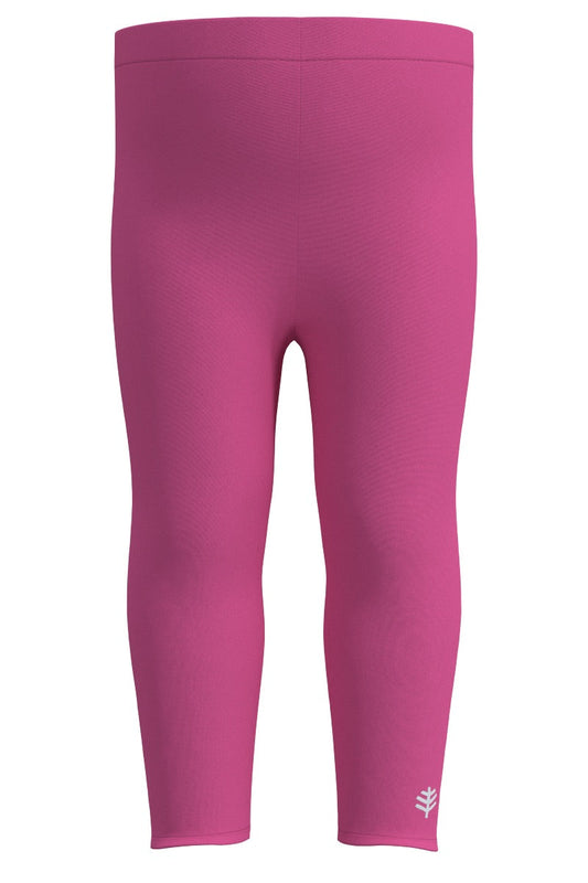 Kid's Wave Swim Tights | Tulip Pink