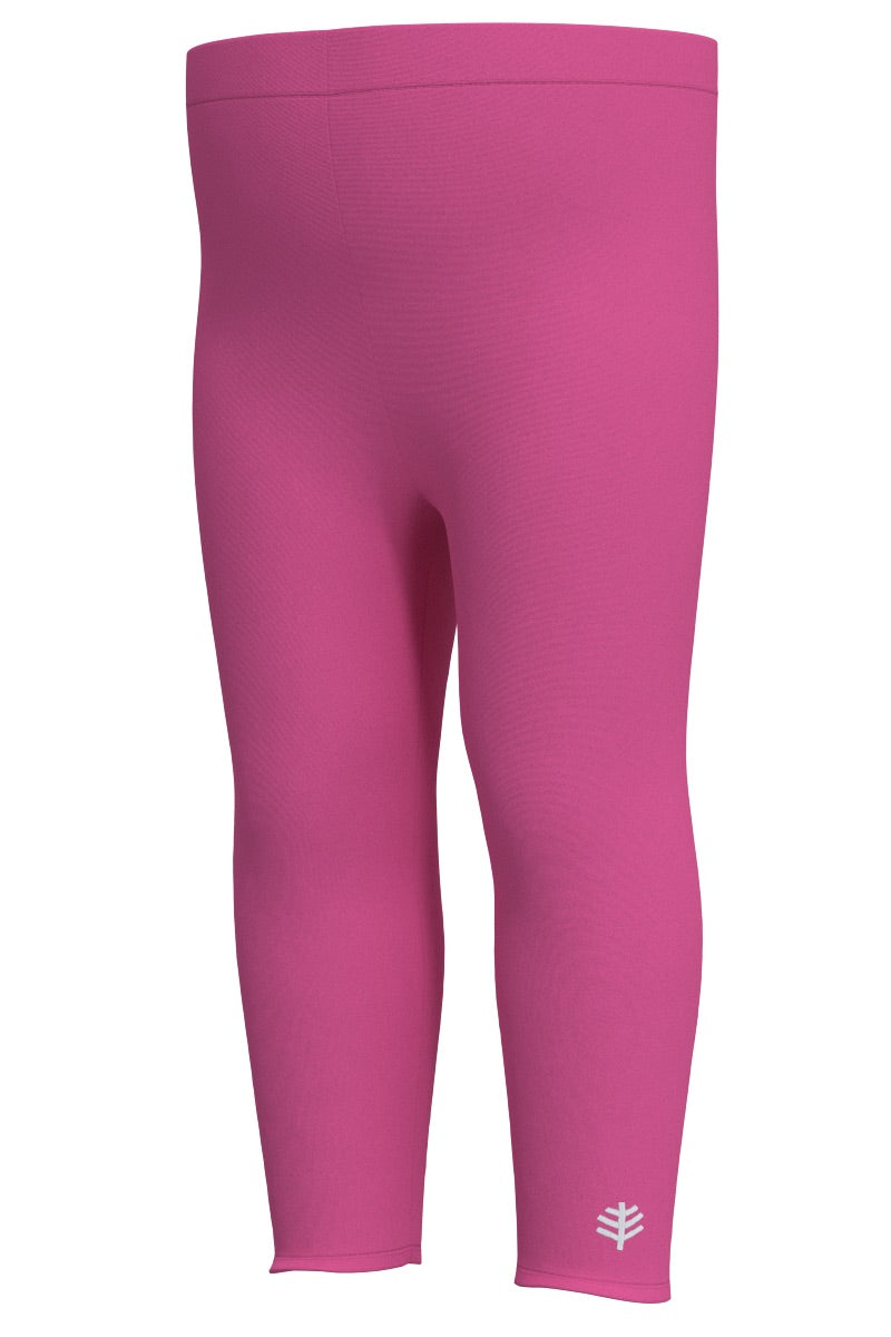 Kid's Wave Swim Tights | Tulip Pink