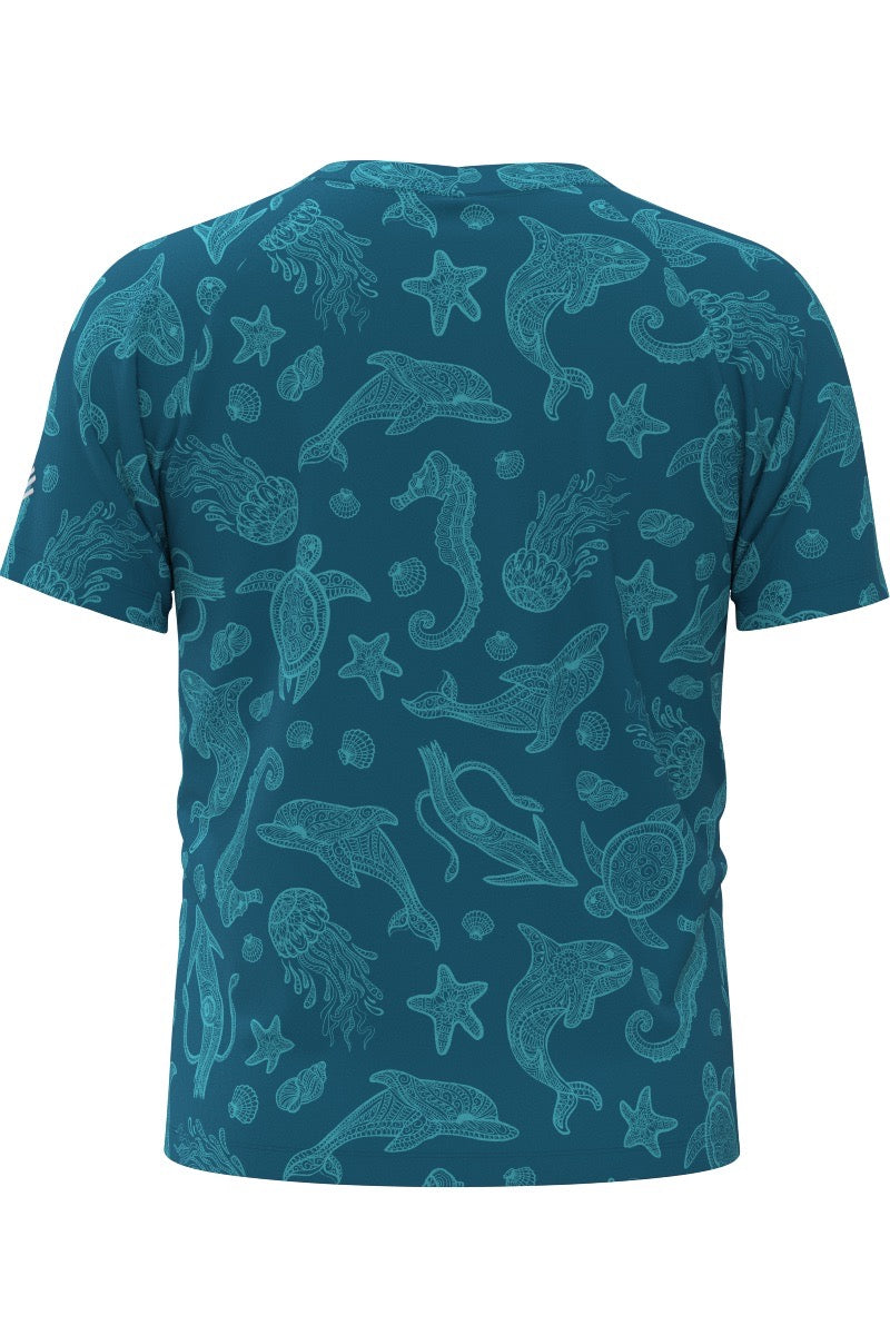 Kid's Sandshark Short Sleeve Surf Shirt | Bluejay Ocean Animals