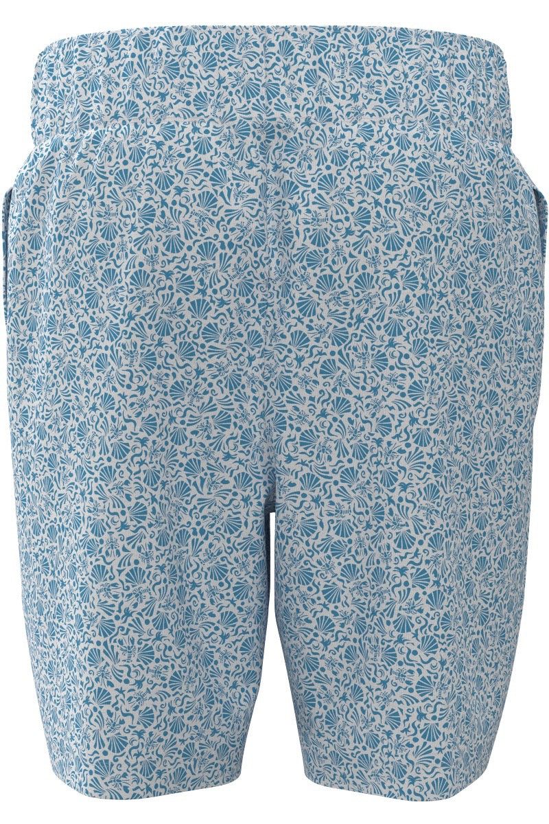 Kid's Island Swim Trunks | Malibu Blue Shell We