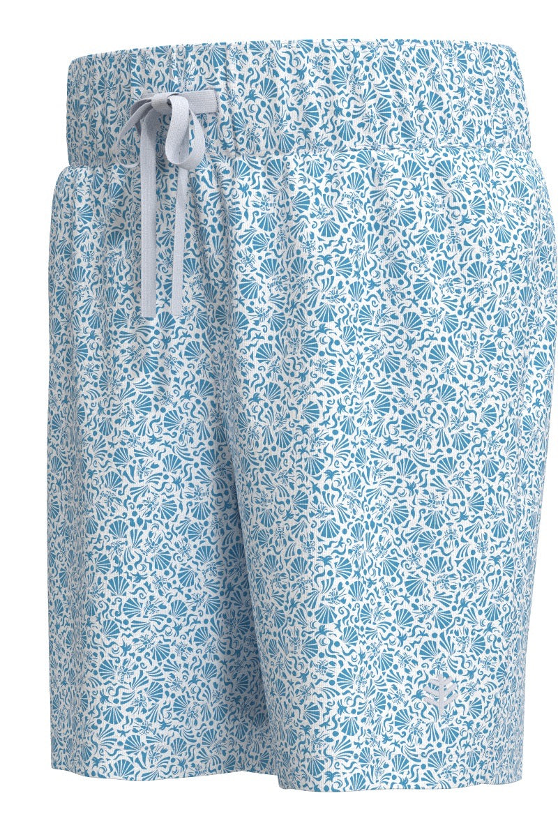 Kid's Island Swim Trunks | Malibu Blue Shell We