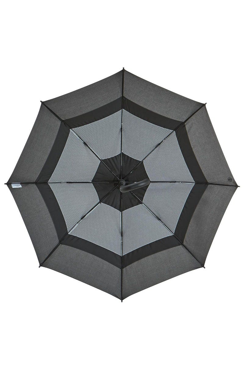 48 Inch Calotta Fashion Umbrella | Black Matte Black Coating
