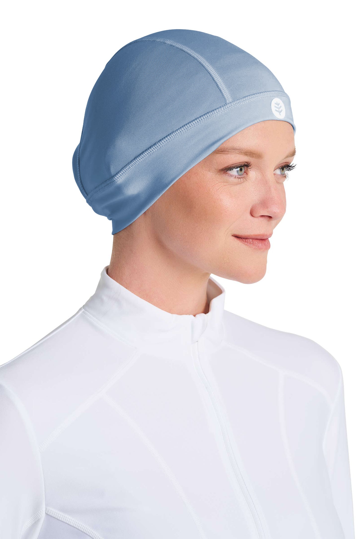 Unisex Aqua Sun Skully Cap | Blue Dusk