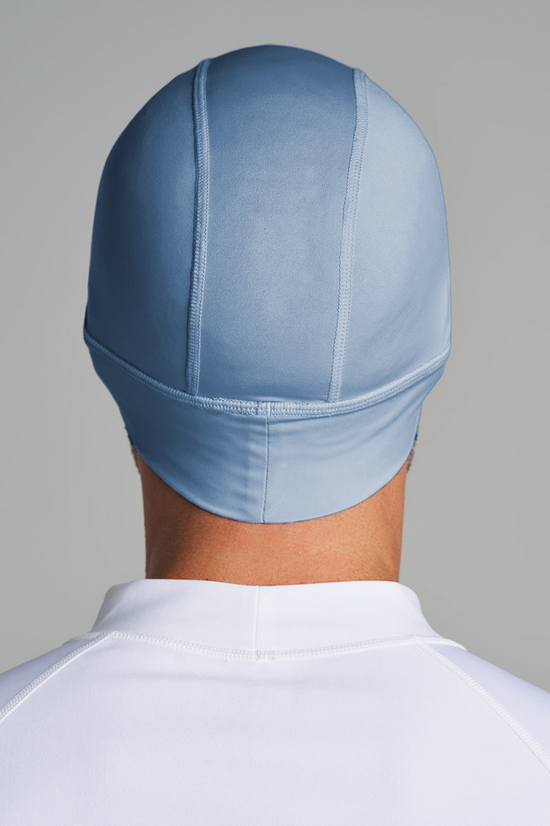 Unisex Aqua Sun Skully Cap | Blue Dusk