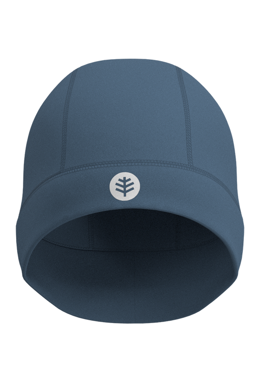 Unisex Aqua Sun Skully Cap | Blue Dusk