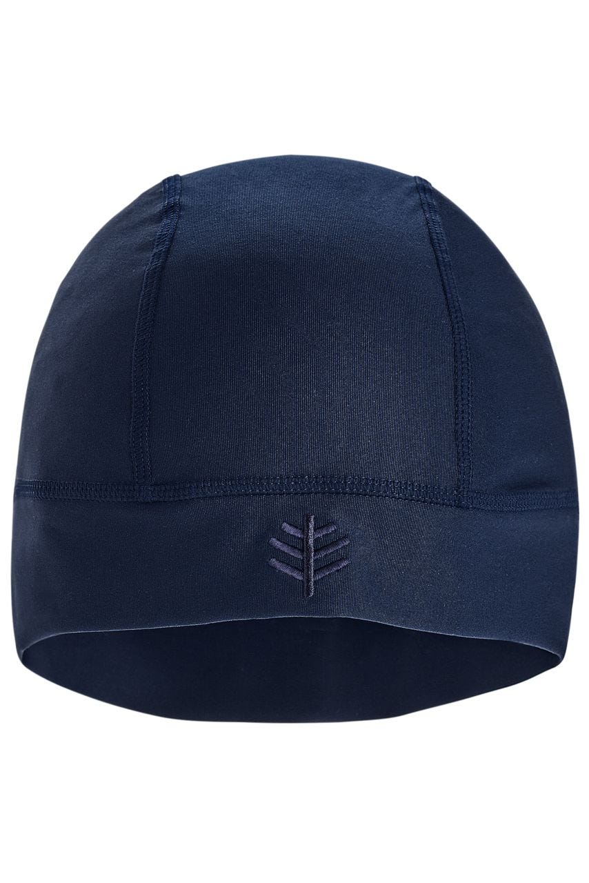 Unisex Aqua Sun Skully Cap | Navy