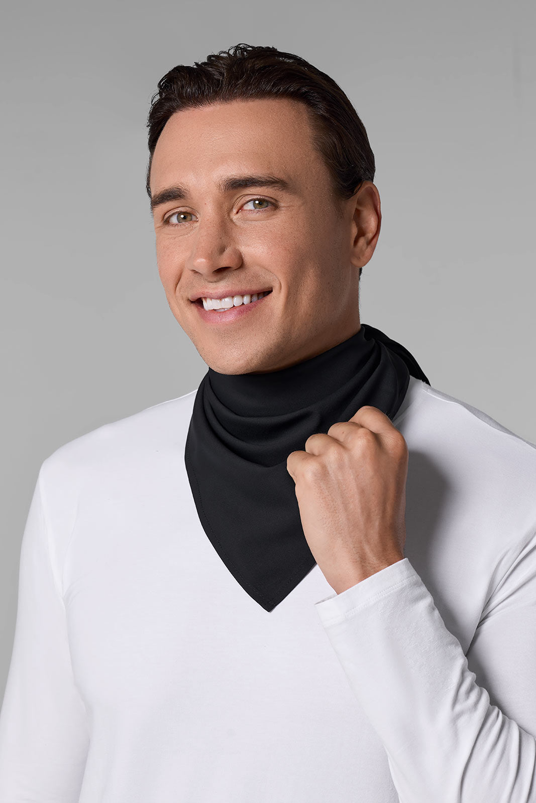 Unisex Grassi Sun Bandana | Black