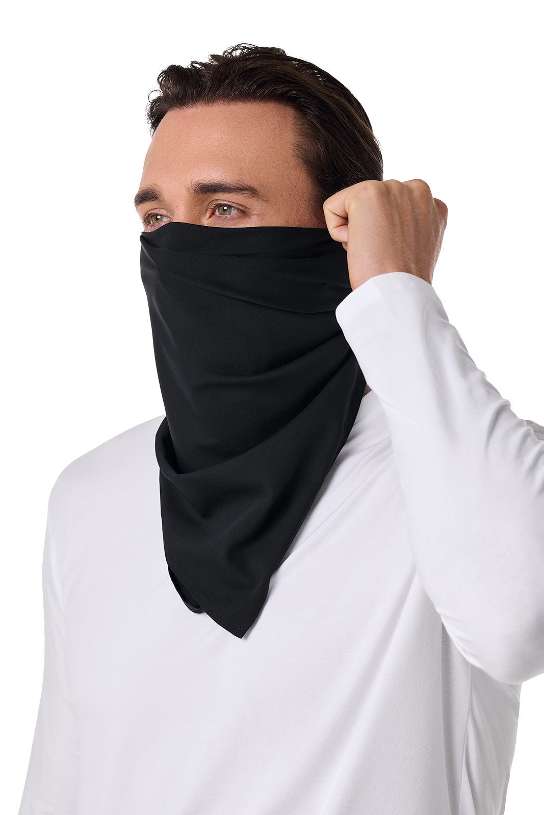 Unisex Grassi Sun Bandana | Black