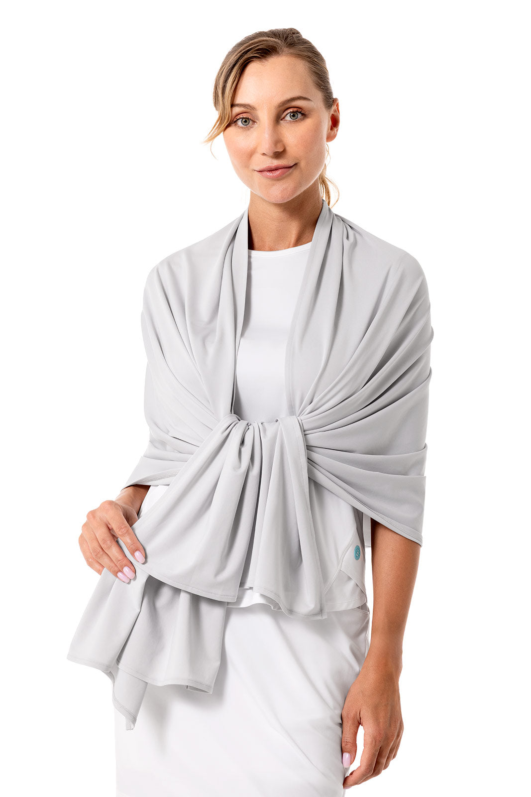Women's Bhakti Sun Shawl | Sleek Grey