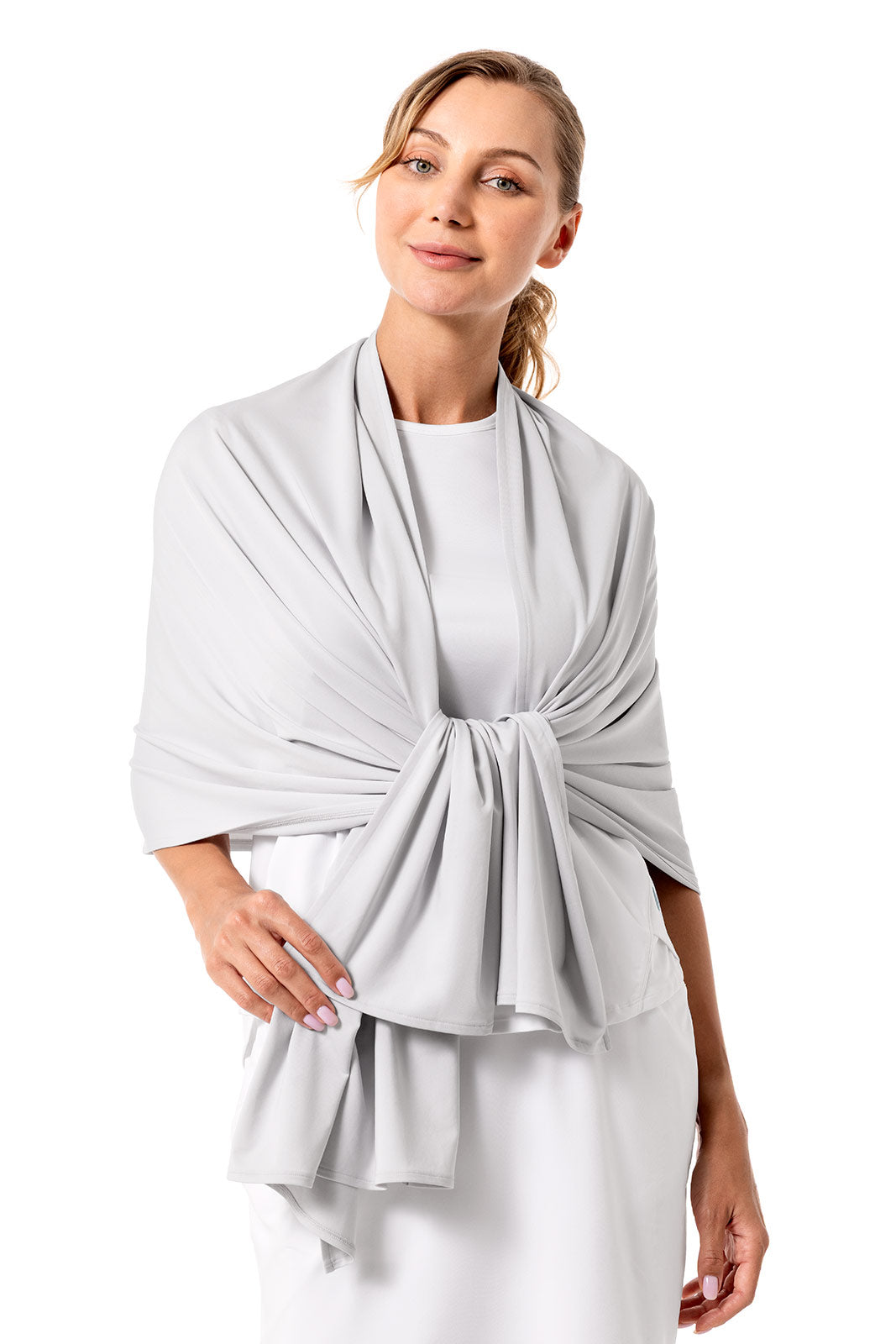 Women's Bhakti Sun Shawl | Sleek Grey