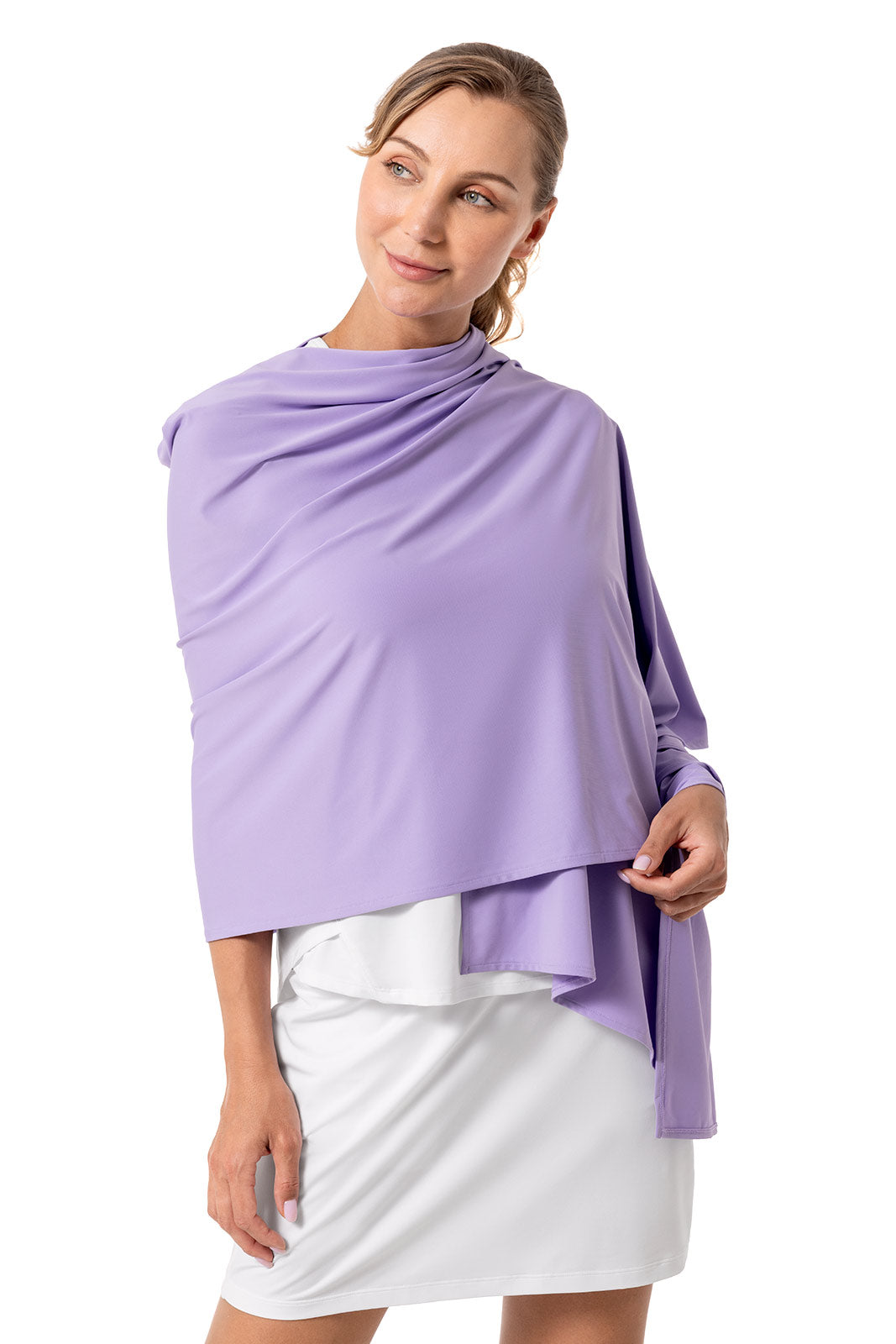 Women's Bhakti Sun Shawl | Lavendula