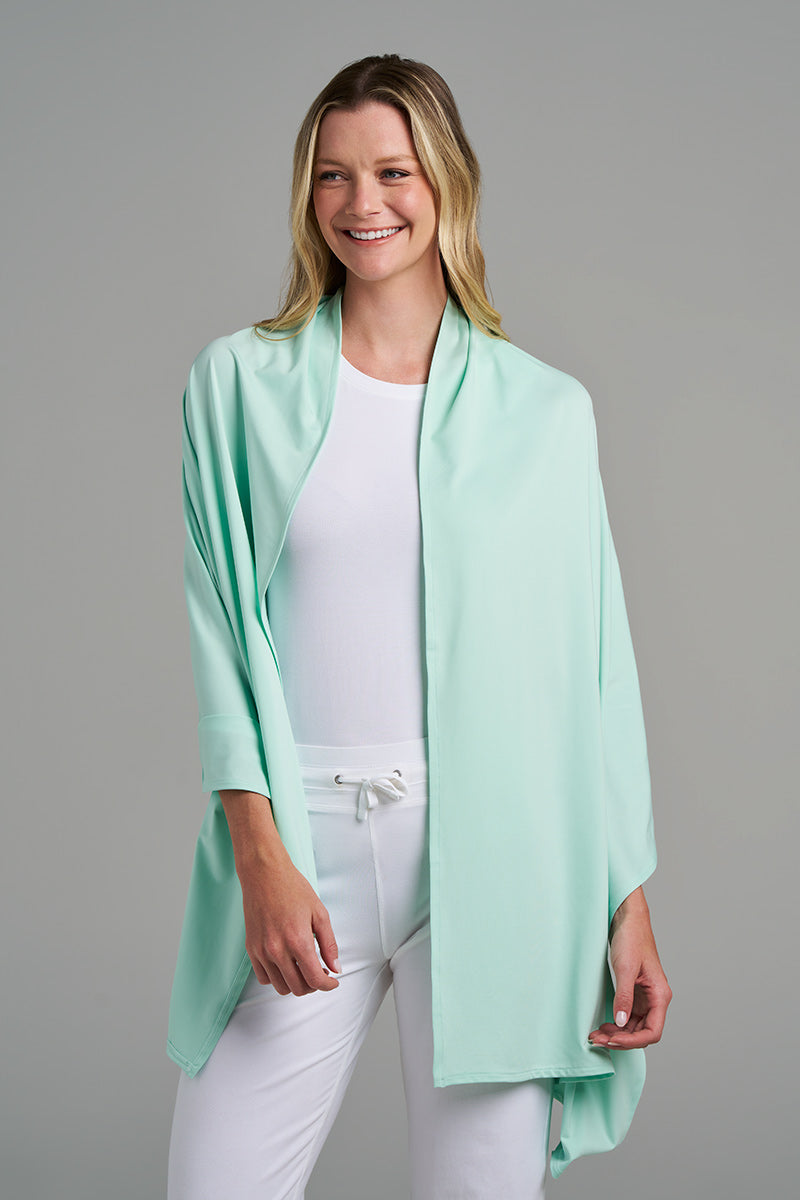 Women's Bhakti Sun Shawl | Honeydew