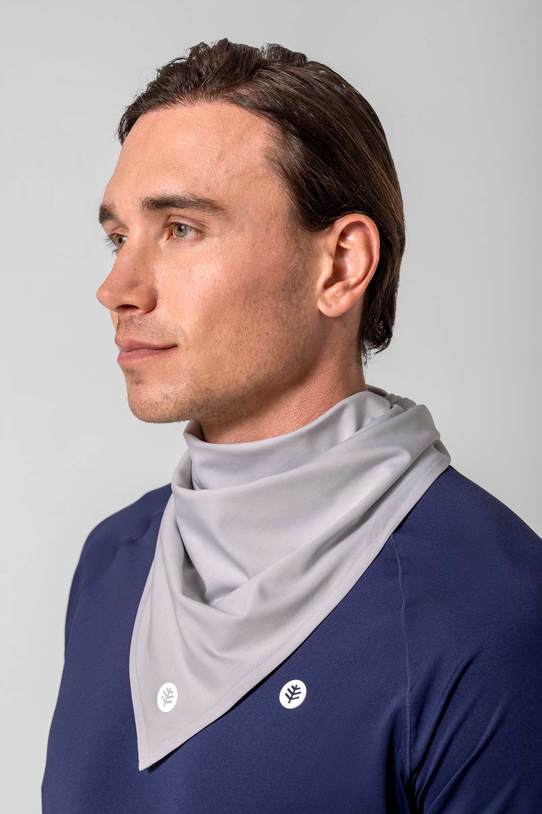 Unisex Virasana Performance Sun Bandana | Sleek Grey