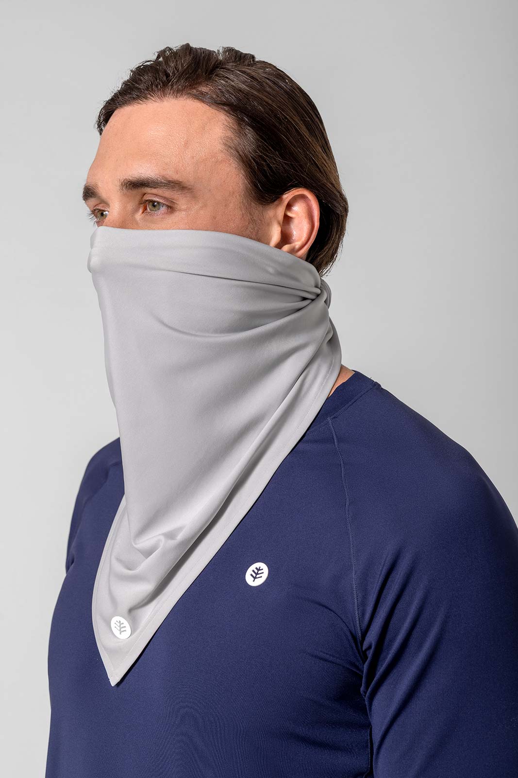 Unisex Virasana Performance Sun Bandana | Sleek Grey